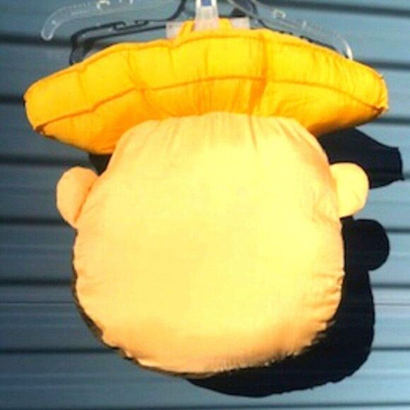 "Stuffins" Plush Hanging Cheesehead . Green Bay Packers Mint Condition Vintage - Picture 2 of 2